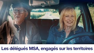 Transport solidaire  les délégués MSA engagés sur les territoires [upl. by Aillij505]