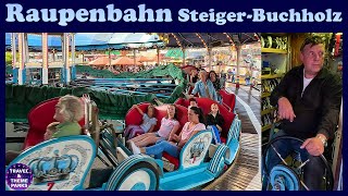 Raupenbahn SteigerBuchholz  das KultFahrgeschäft Offride  Onride  Wottelkirmes 2023 Oberhausen [upl. by Liebowitz]