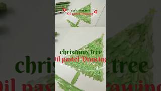 오일파스텔기초 오일파스텔초보 오일파스텔 art christmas christmastree oilpastel 크리스마스트리 drawing 크리스마스트리그리기 [upl. by Sylvie]