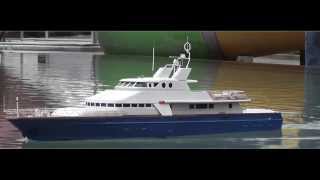 RC Boat  Pegasus III  Yacht [upl. by Oetam]