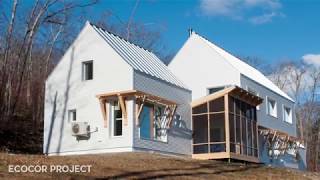 Ecocor Panelized Passive House Process [upl. by Deys]