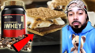 Optimum Nutrition Gold Standard 100 Whey Limited Edition SMores Flavor Protein Powder Review [upl. by Song]