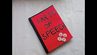 Parts of speech English Project English project  Parts of speech [upl. by Amaty]