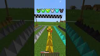 Armor Test vs Spike Damage Challenge shorts meme minecraft [upl. by Legir]