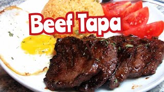 BEEF TAPA  TAPSILOG  FILIPINO BREAKFAST [upl. by Cherian]