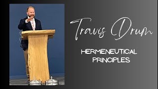 Hermeneutical Principles [upl. by Jaylene]