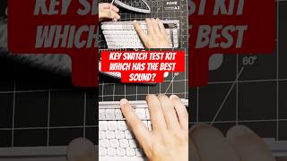 Custom Keys  Which Sounds the Best to You mechanicalkeyboard thocky shorts mechkeys asmr [upl. by Marve]