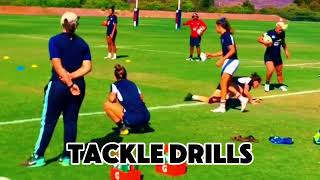 Rugby tackle drills [upl. by Rina93]