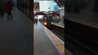 DLR Train Arriving at Canary Wharf Station [upl. by Veradia912]