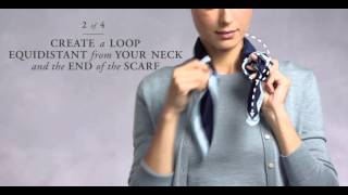 How To Tie A Neckerchief  Brooks Brothers [upl. by Asilrak876]