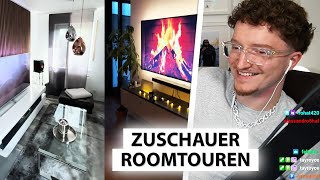 4x EXTREM STARKE Zuschauer ROOMTOUREN 🏡  LIVE or SKIP 8 [upl. by Styles]