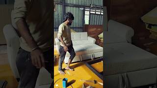 Namaste Aaj humne banaya sofa kam bed akgupta Nice work [upl. by Matthaus]