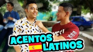 IMITANDO ACENTOS LATINOS en el colegio SIMÓN BOLÍVAR  GUAYAQUIL [upl. by Celtic922]