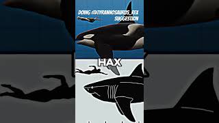 Orca Vs Cretodus Crassidens orca shark 1v1 [upl. by Gratia568]