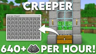 NEW 121 CREEPER GUNPOWDER Farm in Minecraft Bedrock Windows10MCPENintendo SwitchPS4Xbox [upl. by Glyn]