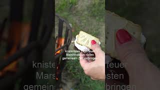 Marshmallow  Keks am Lagerfeuer machen [upl. by Kizzee]