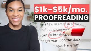 How to become a Proofreader and make money in 2022 [upl. by Nollahs]