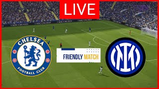 🔴LIVE  CHELSEA vs INTER MILAN I INTERNATIONAL CLUB FRIENDLY 2024 I MATCH EFOOTBALL PES 21 [upl. by Kopp486]