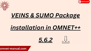 VEINS amp SUMO Package installation in OMNET 562 [upl. by Palestine]