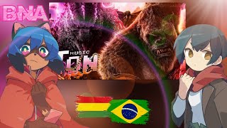 BNA React Rap O Novo Império  Godzilla e Kong Monsterverse  Papyrus Da Batata 🇧🇷🇧🇴 [upl. by Enyrhtac]