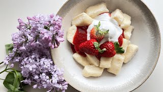 Lazy Vareniki Recipe  Lazy Dumplings with Cottage Cheese [upl. by Wehrle]