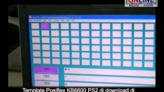 Posiflex KB6600 Cara Setting dan Test [upl. by Thebazile279]