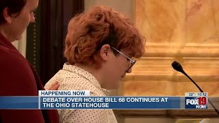 Hundreds testify for against transyouth bill at Ohio Statehouse [upl. by Attalie]