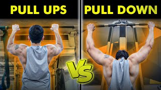 Pullups vs Lat Pulldowns Which is Better for Building Back Strength [upl. by Nagyam]