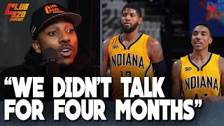 Jeff Teague tells CRAZY story of NOT TALKING to Paul George for 4 months  Club 520 Podcast [upl. by Ramahs]