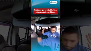 Geri geri giderken dikkat edin 🥲🥲 araba car trend [upl. by Reinhard]