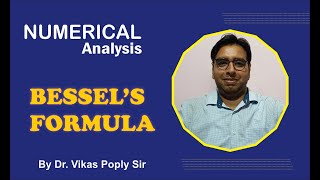 Bessels Formula  Derivation  Central Difference Interpolation  Numerical Analysis  BSC 3rd Year [upl. by Etteval481]