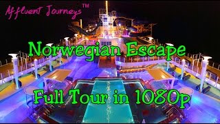 Norwegian Escape Full Tour in 1080p [upl. by Case830]