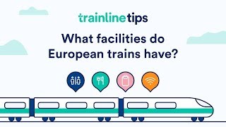 Luggage and facilities on European trains  How to travel by train in Europe [upl. by Auric]