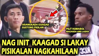 Nag init kaagad ang opensa ni Rhenz Abando Pisikalan Nagkahilaan Import Binutata Abando Dunk Pa [upl. by Silin]