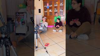 TUTORIAL Invisible prank cardTREND 👀result😂 trend magic tutorial backstage creativeshorts [upl. by Colbert883]