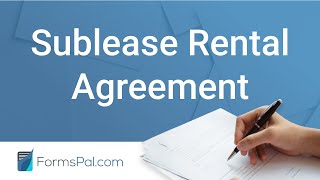 Sublease Rental Agreement  GUIDE [upl. by Alick892]