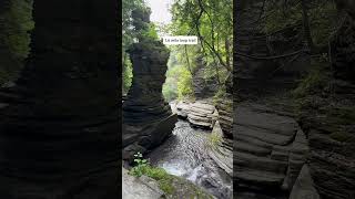 BUTTERMILK FALLS 😯in Ithaca New York  BEST of the Finger Lakes [upl. by Novahs]