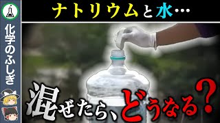 【ゆっくり解説】巷で聞いた禁忌の組み合わせ…『ナトリウムと水、混ぜたらどうなる？』 [upl. by Cathee]