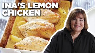 Ina Gartens Lemon Chicken Breasts  Barefoot Contessa  Food Network [upl. by Jessee120]