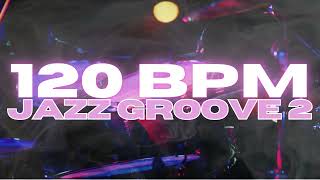 120 BPM  Jazz Drum Beat Groove  Loop 2 [upl. by Hungarian]