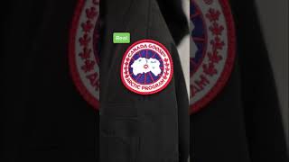 How to tell if Canda Goose is FAKE luxury realvsfake canadagoose authentic fashion spotfakes [upl. by Rehpoitsirhc]