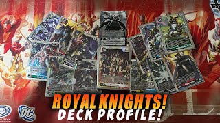 Royal Knights ASSEMBLE Digimon BT13 Omnimon RK Deck Profile  COMBOS and LINES [upl. by Renrut852]