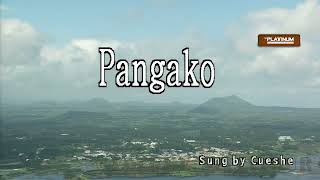 Cueshé  Pangako  KaraokeLyricsInstrumental [upl. by Lleynad]