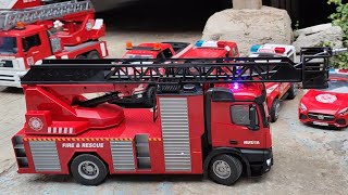 Truk Pemadam Kebakaran Fire amp Rescue  RC Huina 114 Scale [upl. by Eirene]