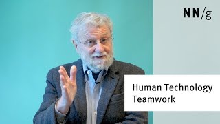 Human Technology Teamwork The Role of Machines and Humans in Good UX Design Don Norman [upl. by Mareld]