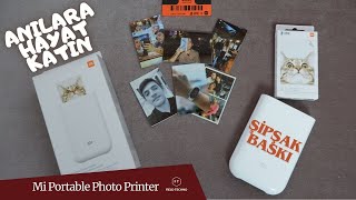 Xiaomi Portable Photo Printer İle Anında Fotoğraf Keyfi  MiPortablePhotoPrinter [upl. by Alrak]