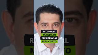 MANDATO PRESIDENCIAL MÁS CORTO [upl. by Ellene372]