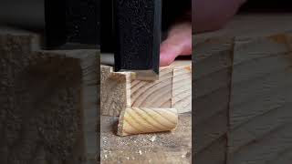 Different woods on chisel🤌🏻 wood woodworkingshows woodworkingprojects diyprojects diy [upl. by Nirda]