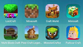 Lokicraft Minecraft Craft World Minecraft Multi Block Craft Pixel Craft Legend MasterCrafter [upl. by Imik]