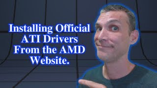 Installing Official Linux ATI Drivers from AMDs Website [upl. by Annoek]